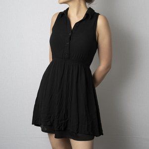 Monteau Black Sleeveless Dress
